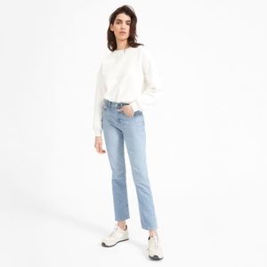 Everlane Cheeky Straight jeans light wash